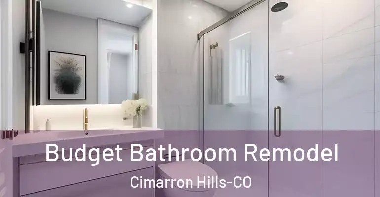 inner Bathroom imggen Budget Bathroom Remodel Cimarron Hills-CO