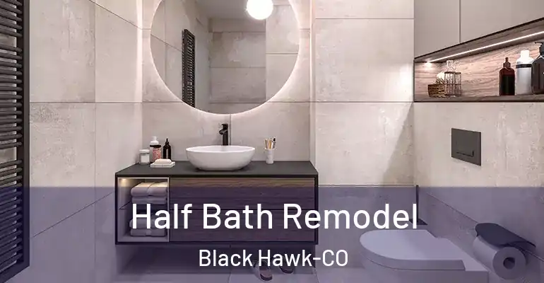inner Bathroom imggen Half Bath Remodel Black Hawk-CO