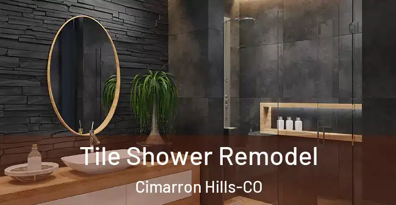 inner Bathroom imggen Tile Shower Remodel Cimarron Hills-CO